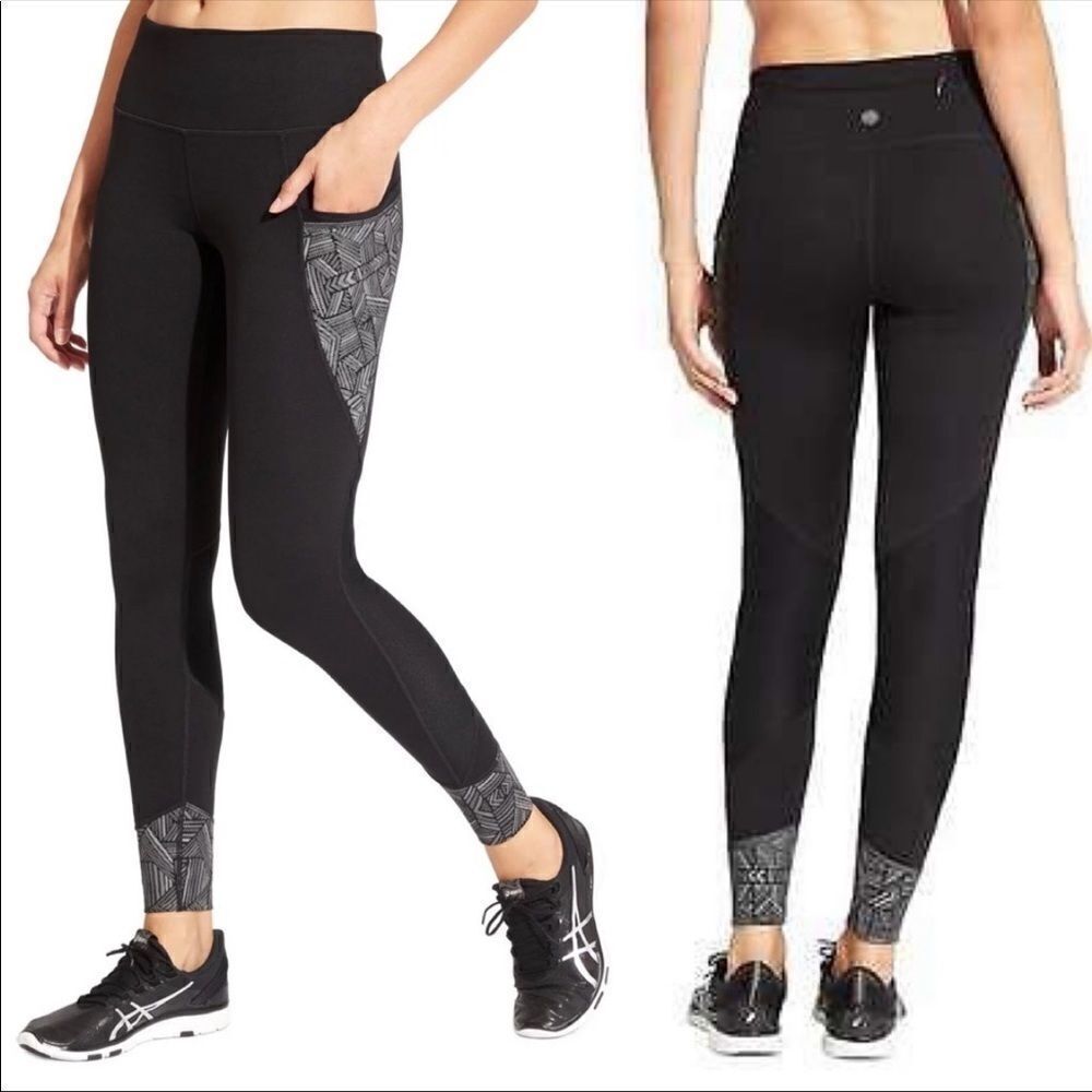 Athleta Reflective Relay Tights